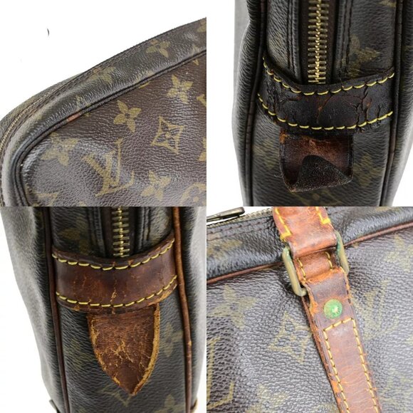LOUIS VUITTON Porte Documents Voyage Briefcase Hand Bag Monogram - Picture 8 of 16